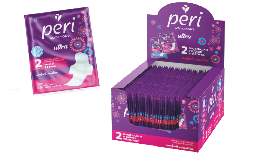 Гигиенические прокладки Peri Ultra Normal, 2 шт